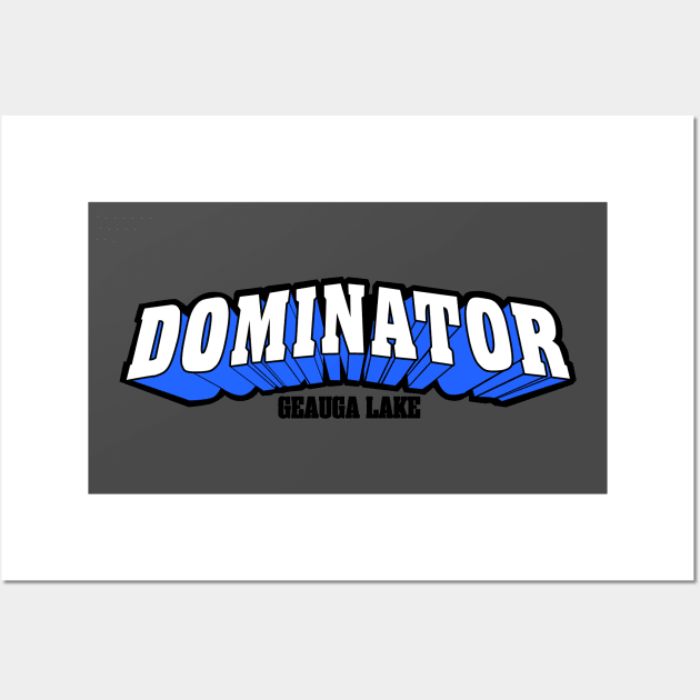 Geauga Lake Dominator Roller Coaster Wall Art by carcinojen